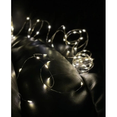 Гірлянда Chomik Гірлянда-струна 6,2 м, 60 LED теплий білий, 3АА батар., ІР44 (5900779802650) Вінниця - фото 7