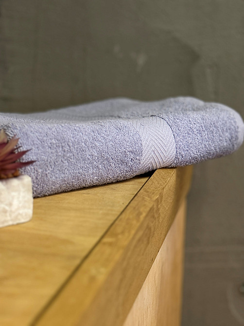 Ecotton Рушник Ecotton 50х80 см махровий бузковий кольору Коломыя - изображение 3