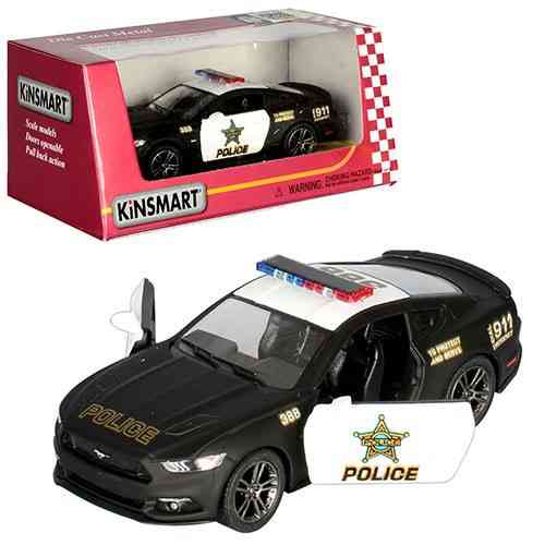 Машинка KT5386WP інерц., мет., поліція, 1:38, відкр. двері, гумові колеса, кор., 16-7-8 см, шт Киев