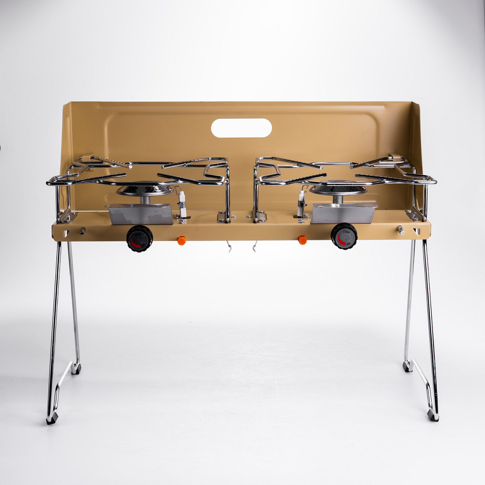 Газова плита портативна кемпінгова з п'єзопідпалом 5200 Вт HP-DS3-6 Коломыя - изображение 1