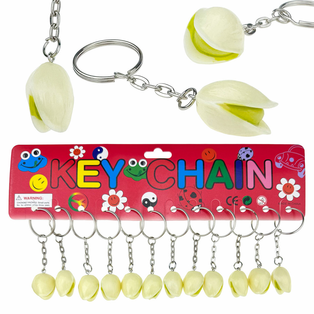 Брелок для ключів Фісташка 12 шт. Київ - фото 1