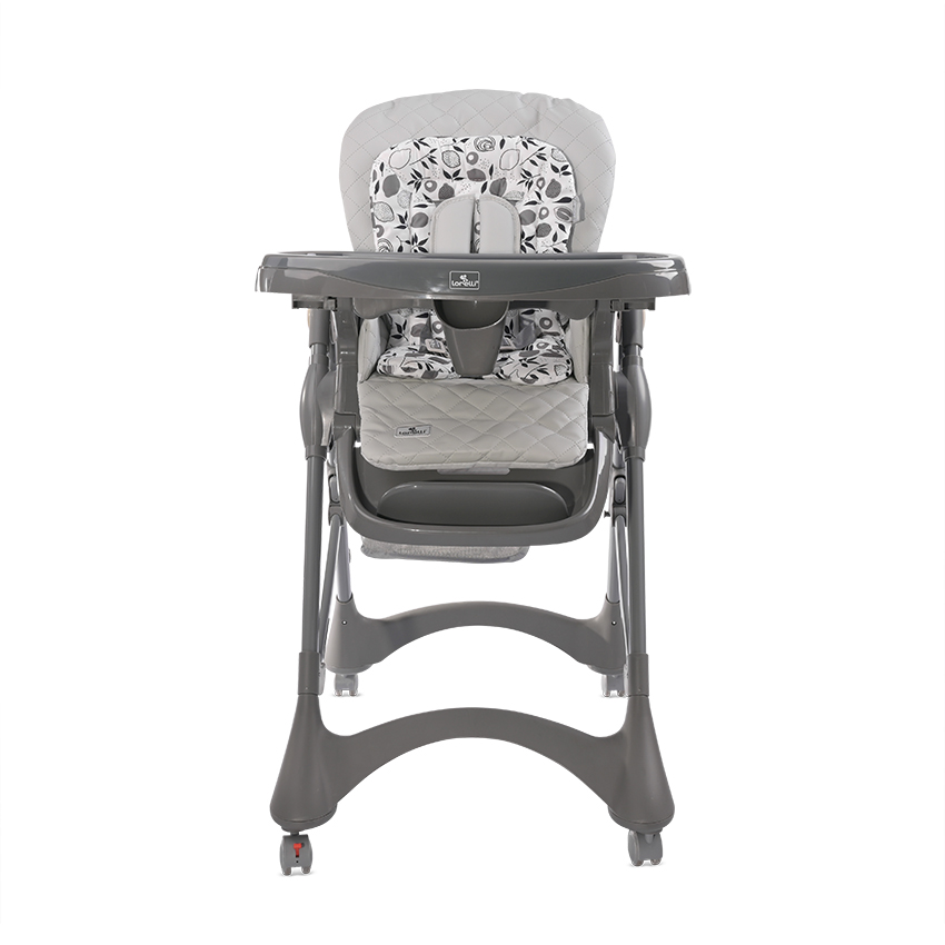 Детский регулируемый стульчик для кормления младенцев Bellissimo Cool Grey Pu Leather Lorelli Светло-серый Кривой Рог - изображение 2