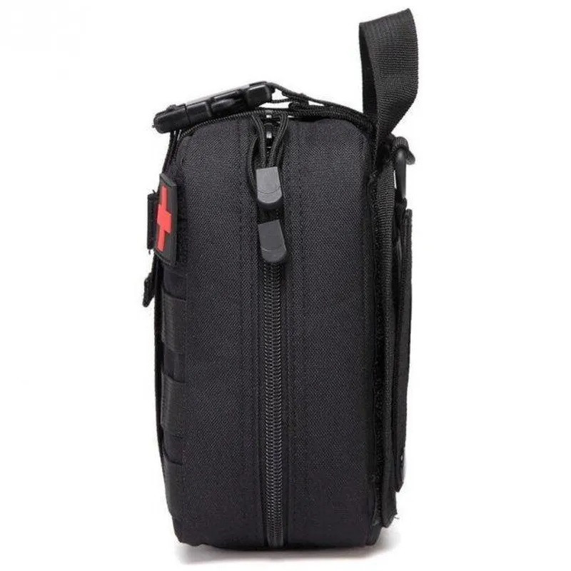 Сумка-аптечка тактическая на системе Molle (без наполнения),20х15х8 A87 Черний / Быстросъемная военная аптечка Киев - изображение 4