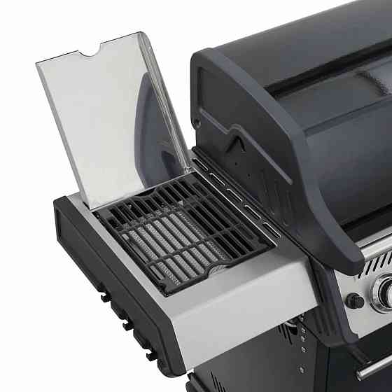 Газовий гриль SANTOS S-418 Black, з бічним і заднім пальниками, чорний 900297 Код: 010957 Рівне