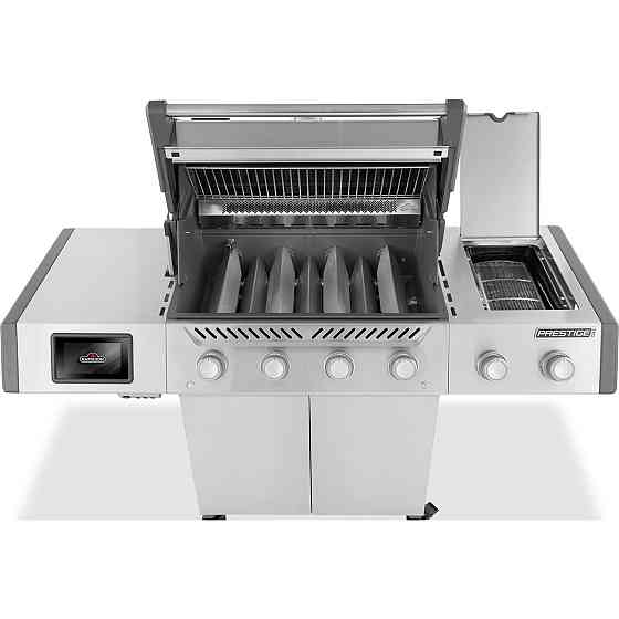 Газовый гриль Napoleon Prestige PRO 500 Connected с боковой конфоркой Sizzle Zone и вертилём нерж сталь PRO500VXRSIBPS Код: Ровно