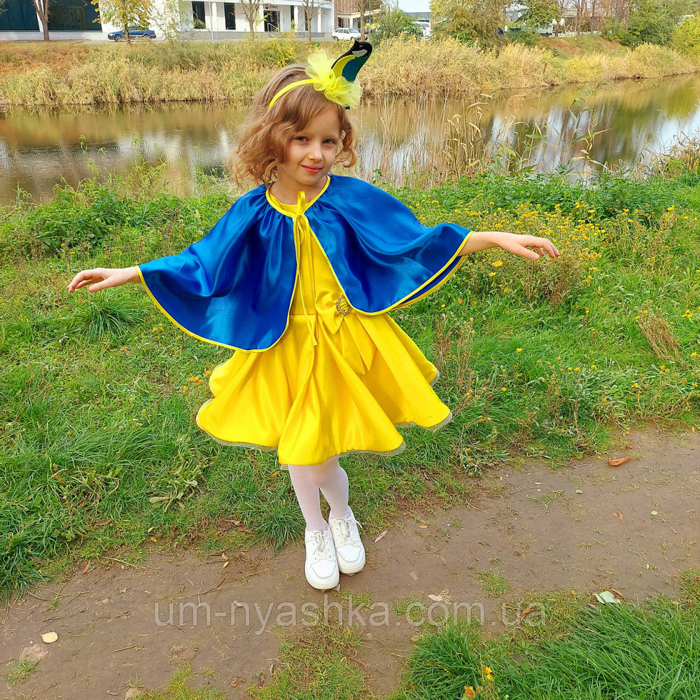 Желтое нарядное платье из королевского атласа Кривой Рог - изображение 9