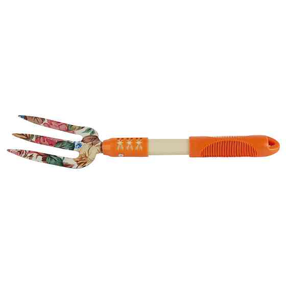 Вилка посадочная (orange) (TPR) FLORA (5043004) Ровно