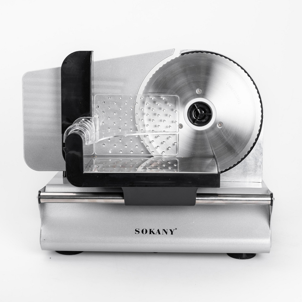 Sokany Слайсер професійний Sokany 500 Вт скиборізка для м'яса SK-446 Коломия - фото 8