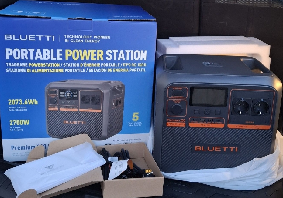 Зарядная станция Bluetti Premium 200 V2. Блукете премиум. Харьков - изображение 1