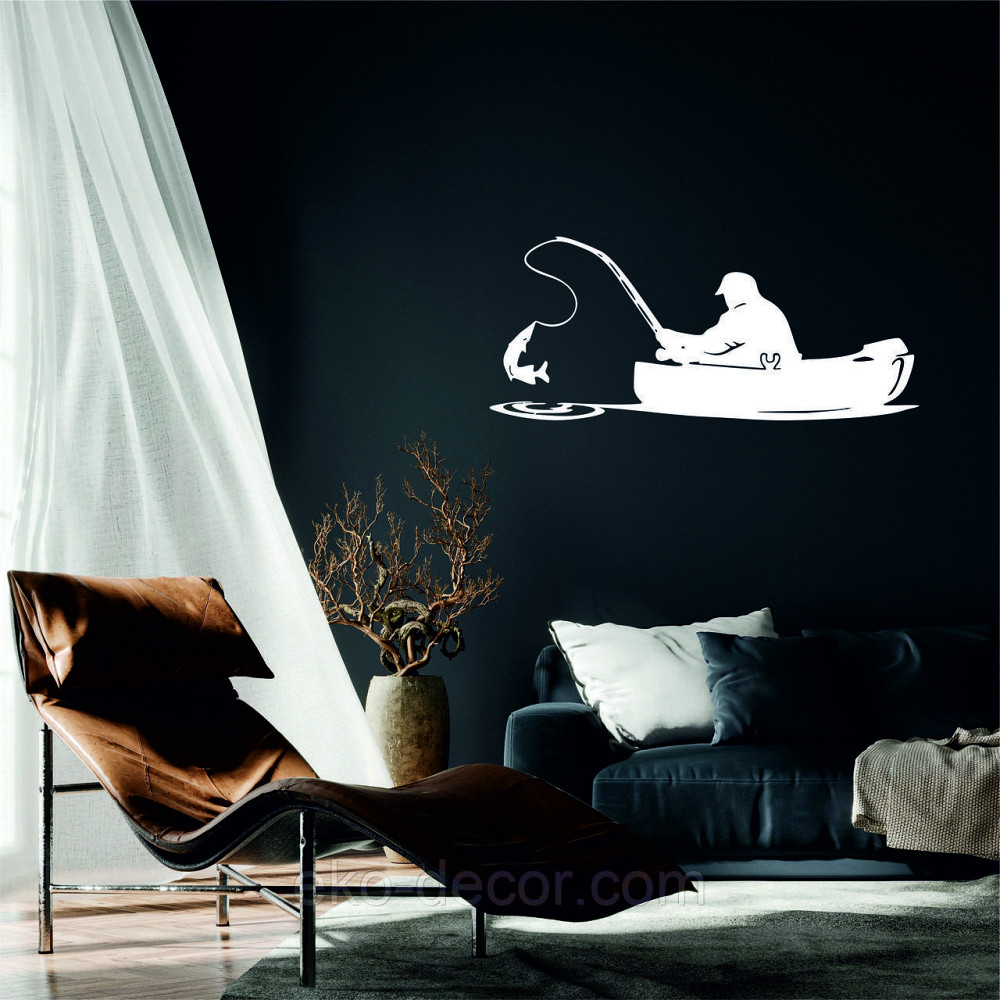 Декоративне настінне Панно «Рибак», Декор на стіну Київ - фото 5