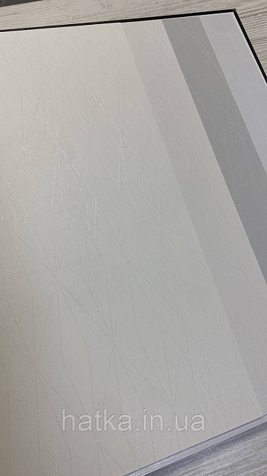 Шпалери метрові вінілові на флізеліні A.S.Creation Elite of Shades1.06x10 геометрія смужки фігури білий 78654-1 Київ - фото 3