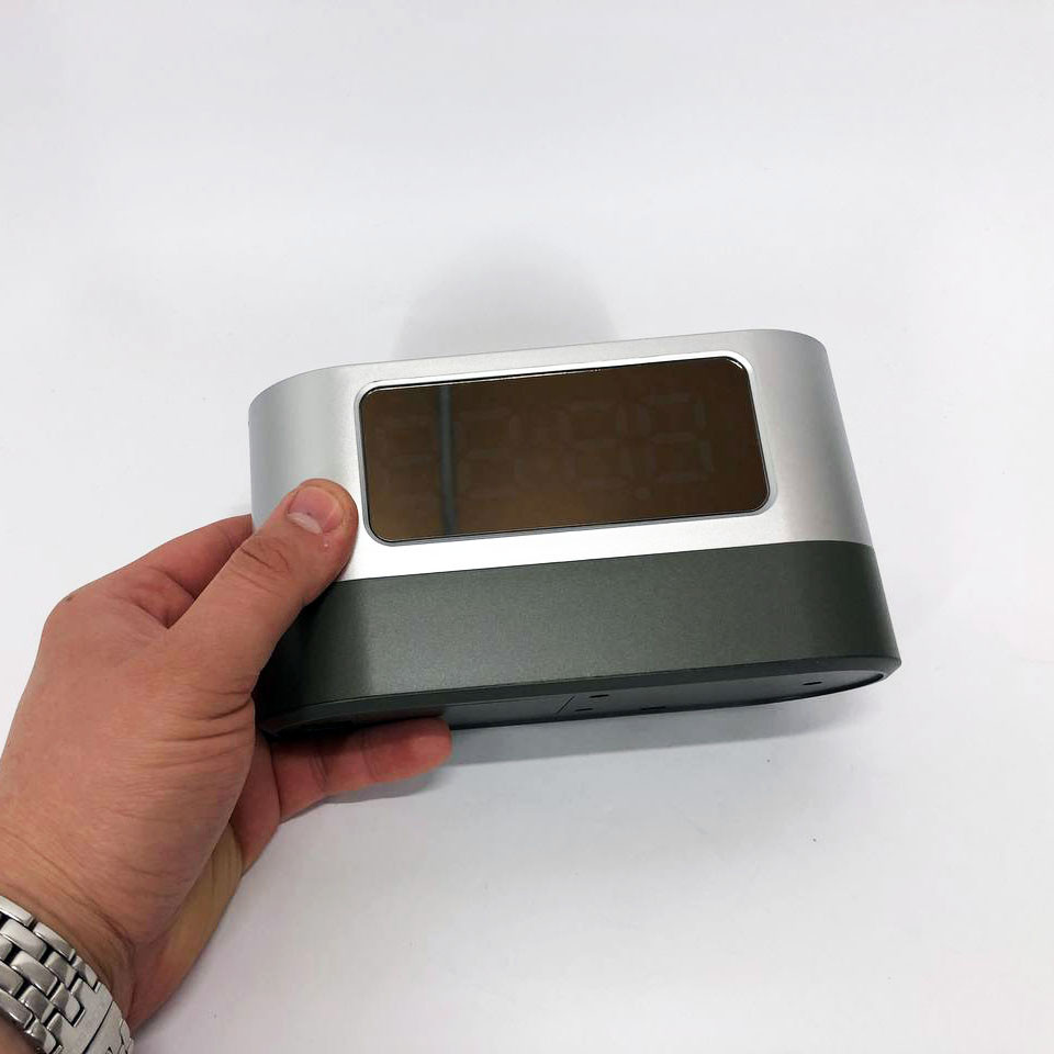 Настільний годинник з підсвічуванням 038, Стильний настільний годинник зі світловим табло TA-55 Львів - фото 7