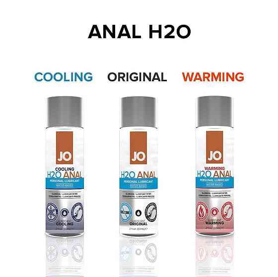 Анальная смазка JO ANAL H2O — WARMING (120 мл) разогревающая, на водной основе Sex Aura Киев