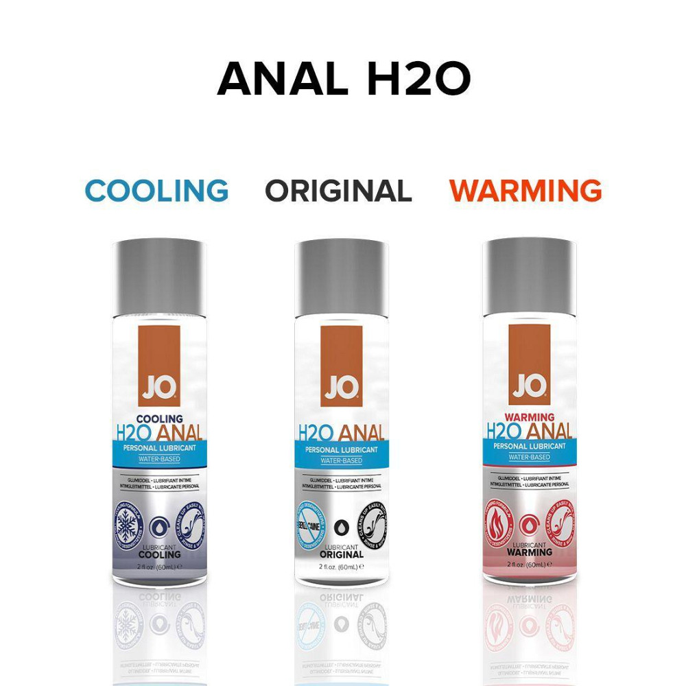 Анальная смазка JO ANAL H2O — WARMING (120 мл) разогревающая, на водной основе Sex Aura Киев - изображение 5