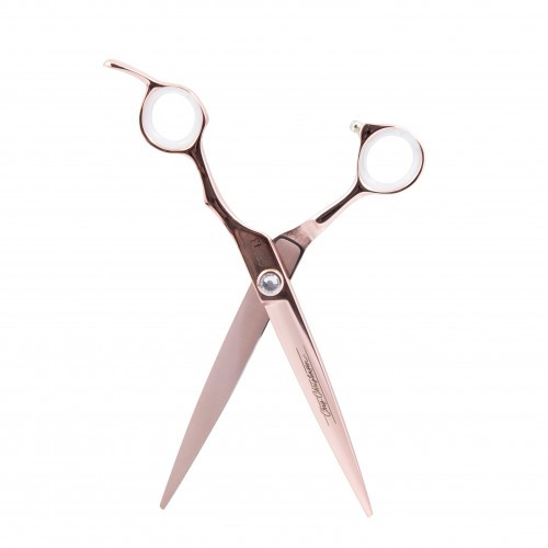 Ножницы Chris Christensen Adalynn Rose для груминга 7 дюймов прямые Киев - изображение 4