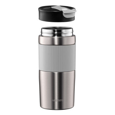 Термокружка Ardesto Comfort нержавіюча сталь сірий 450 мл (AR2645CML) Винница - изображение 4