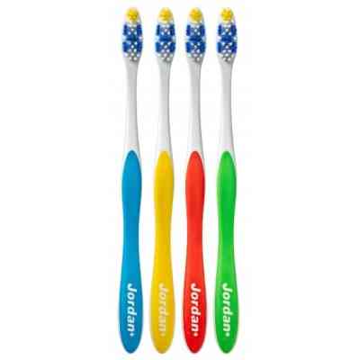 Зубна щітка Jordan Total Clean Medium 4 шт. (7038516140418) Вінниця