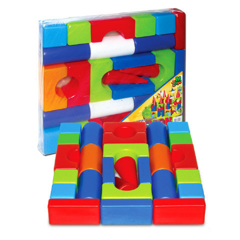 Дитячий конструктор Теремок "Середній" 08072 з блоків Вінниця - фото 2