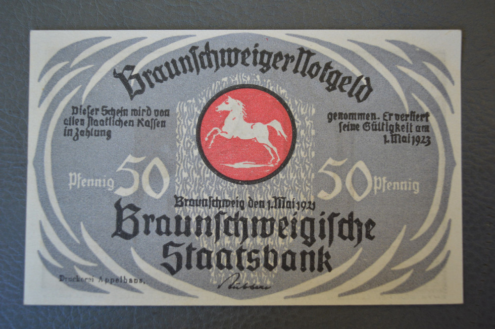 Німеччина. Нотгельд. 50 Pf ( 10 ) Полтава - фото 1