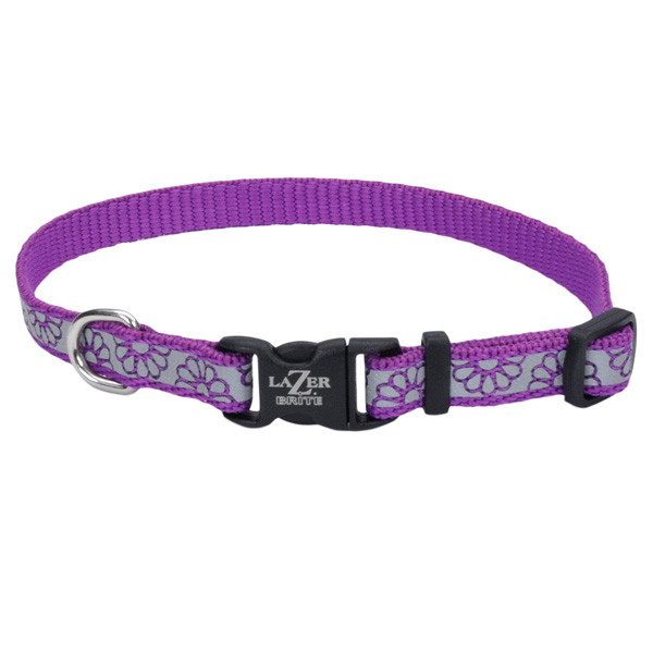 Coastal Lazer Brite Reflective Collar КОСТАЛ ЛАЗЕР БРАЙТ светоотражающий ошейник для собак, 1х20-30см Киев - изображение 1