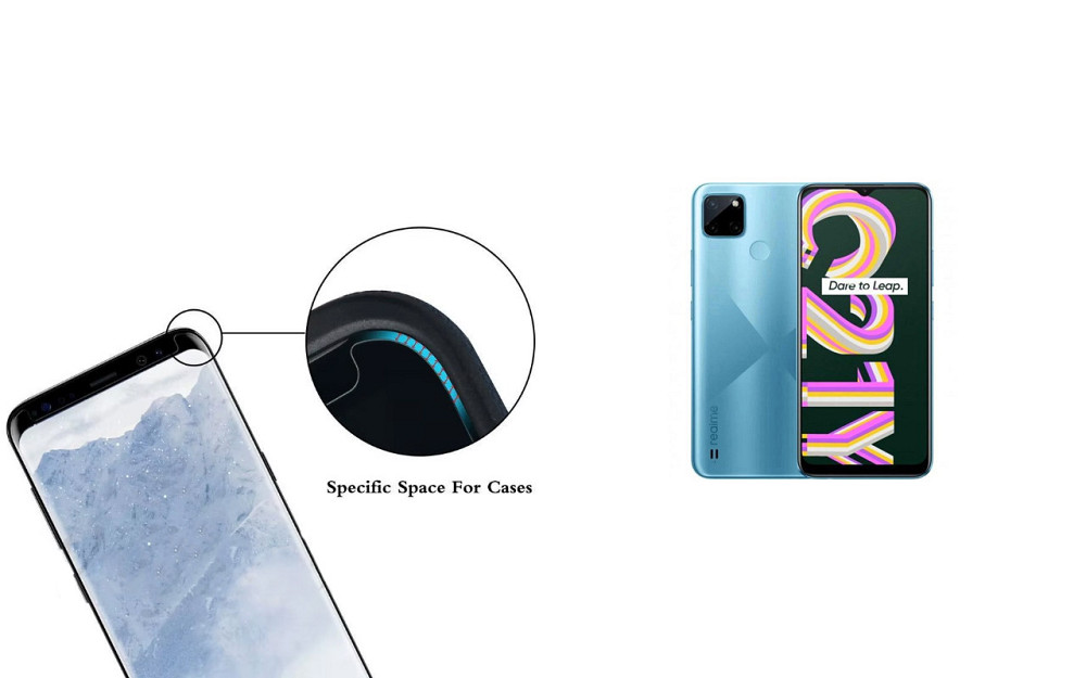 Захисне скло HyperGlass Pro для Realme C21, Realme C21Y – максимальна чутливість та захист Київ - фото 3