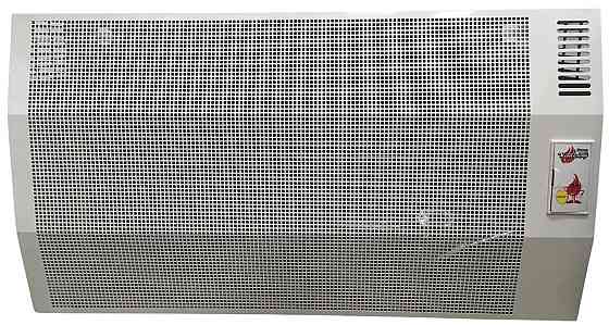 Газовий конвектор АКОГ 100-СП з сталевим теплообмінником обігрівач 10 кВт до 100 м2 з італійською автоматикою EuroSit + димохід Тернопіль