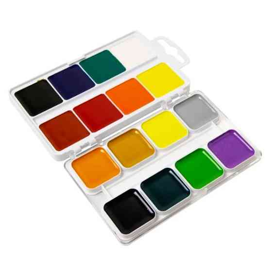 Акварельные краски медовые 7C11603, 16 цветов Винница