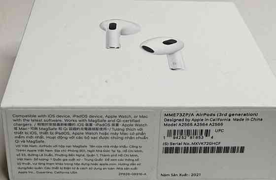 Наушники Apple AIR PODS 3 Original. Київ