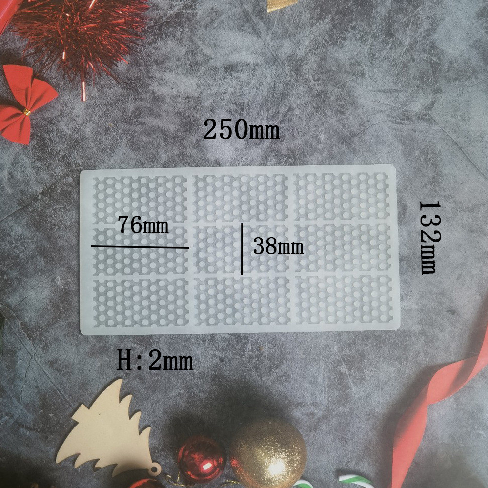 Молд силиконовый Соты 250 на 132 мм серый Киев - изображение 2