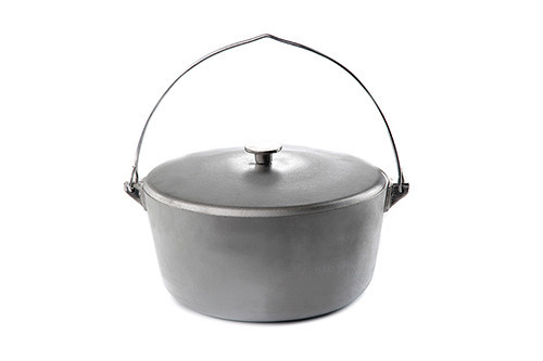 Алюмінієвий котел з кришкою та дужкою 8 л, діаметр 278 мм СИЛА Харків - фото 1