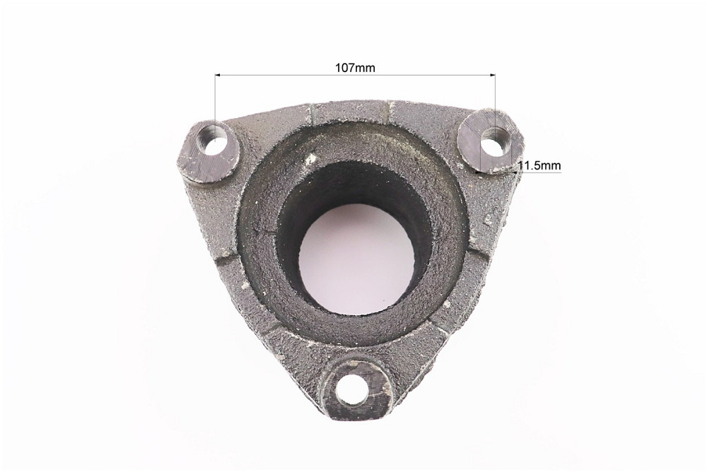 Шків 4-х пазний D-100mm (чотири пази під ремінь SPB) Lотв.-107mm Київ - фото 4