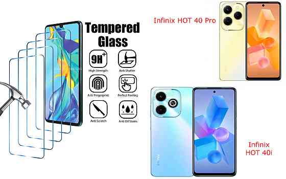 Защитное стекло ArmorGlass для Infinix HOT 40 Pro, HOT 40i – устойчивое к царапинам и ударам Киев