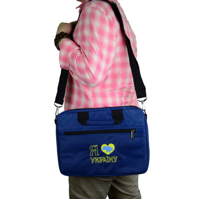 Сумка для ноутбука Porto 12'' PN12 LoveUkraine Blue (PN12DB_LoveUkr) Вінниця - фото 7