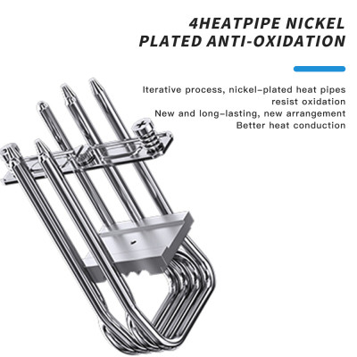 Кулер для процессора JONSBO CR-1400 V2 ARGB White Винница - изображение 7