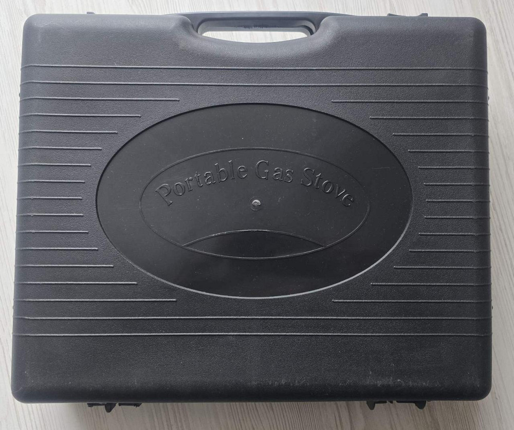 Газовая плита Marc EM BDZ-155-A 2.3кВт c пьезоподжигом и кейсом Черный Винница - изображение 7