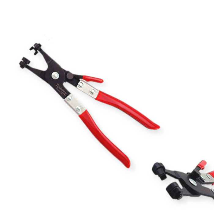 Съёмник хомутов пружинных (патрубков) с фиксатором прямой 215мм Мукачево - изображение 1