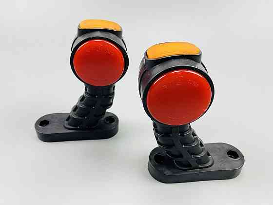 Світлодіодні 3-сторонні габаритні вогні для причепа двостороння габаритна фара задня фара 1 шт Мукачево