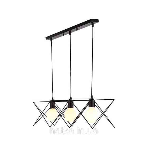 Люстра в стилі лофт MLP0290 на 3 плафони Київ