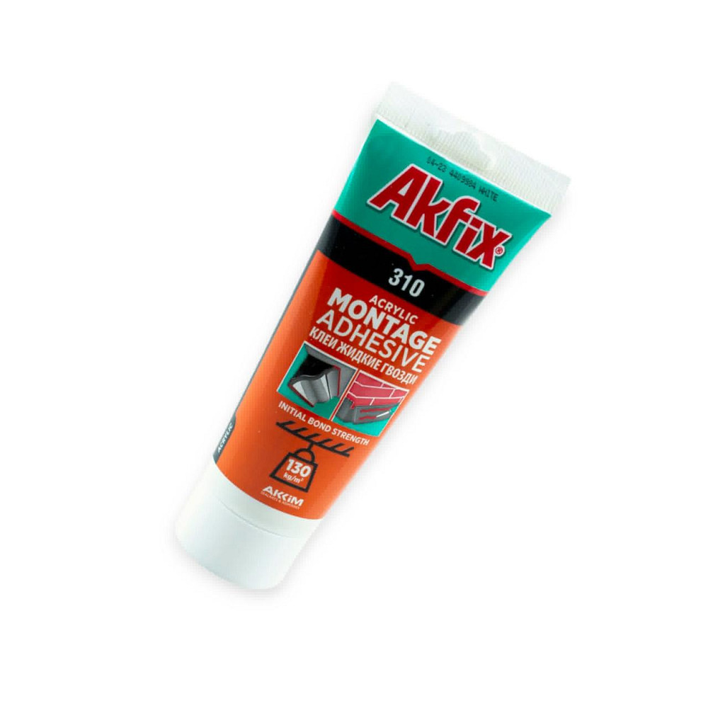 Клей - рідкі цвяхи Akfix акриловий 250гр тюбик Мукачево - фото 1