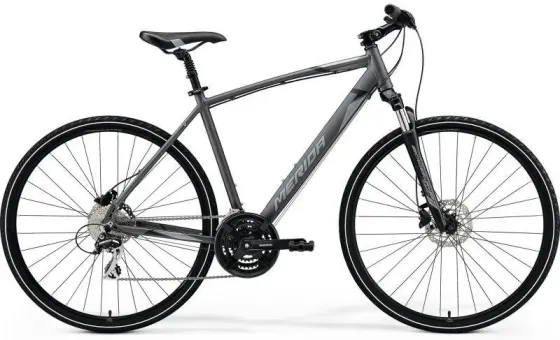 Велосипед Merida Crossway 20-D Silk Anthracite Grey/Black Київ