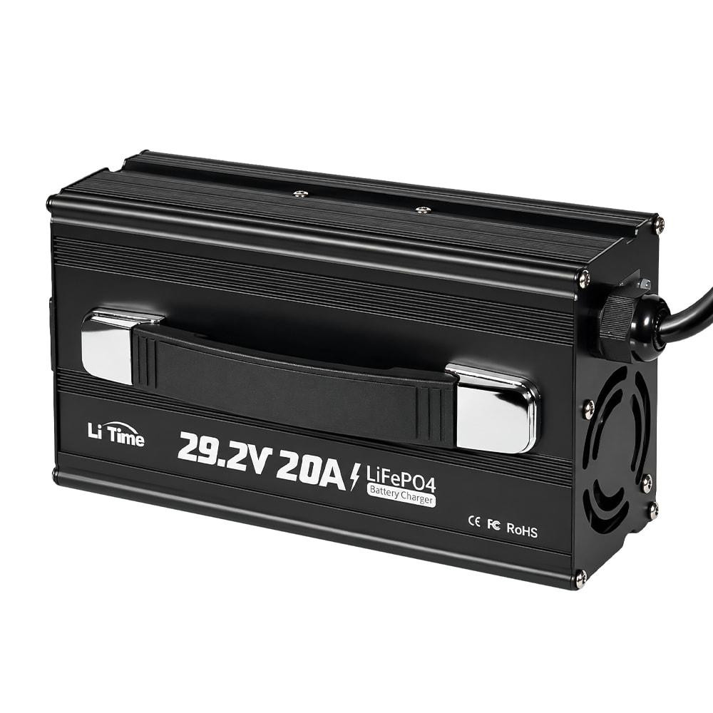 Зарядний пристрій для акумуляторних батарей LiFePO4 29.2V/20A LiTime L24V20A-BCHA-X (44-00539) Киев - изображение 2