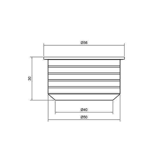 Переход канализационный Sewage 50х40 Киев