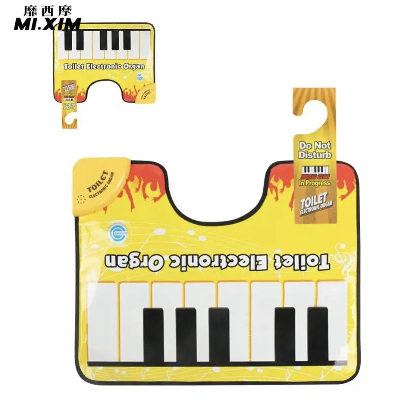 Музыкальный коврик для туалета разноцветный Киев - изображение 4