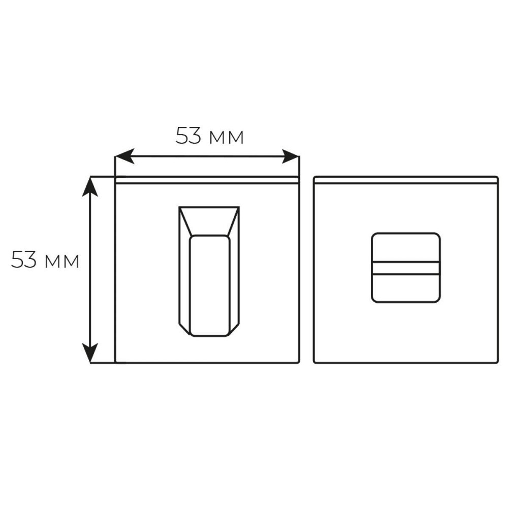 Накладка Tupai 801-03 вж хром світлий Київ - фото 2