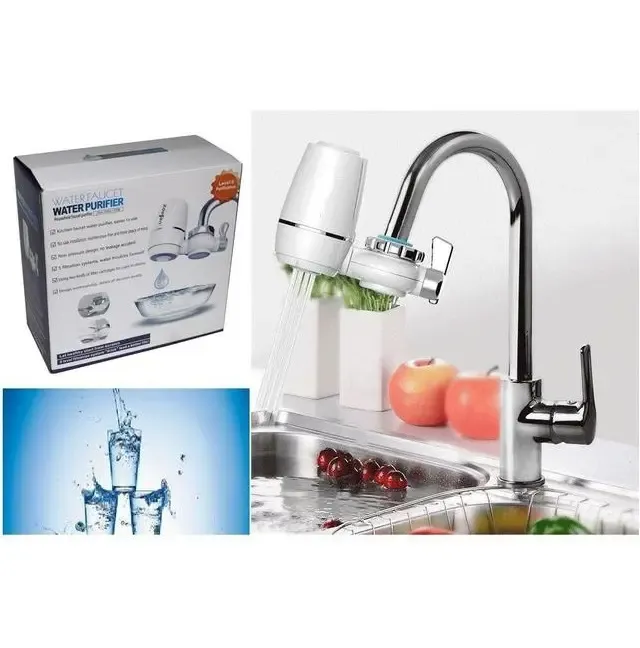 Насадка на кран для очистки воды Water Purifier Zoosen MAT CASE проточный бытовой фильтр Коломия - фото 5