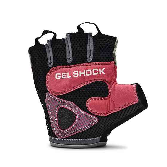 Рукавички для фітнесу Leone Gel Shock Purple S Каменское
