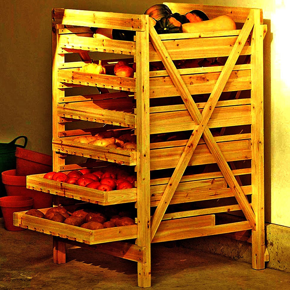 Стелаж для овочів і фруктів "Ровен 60" каррі Миколаїв - фото 1