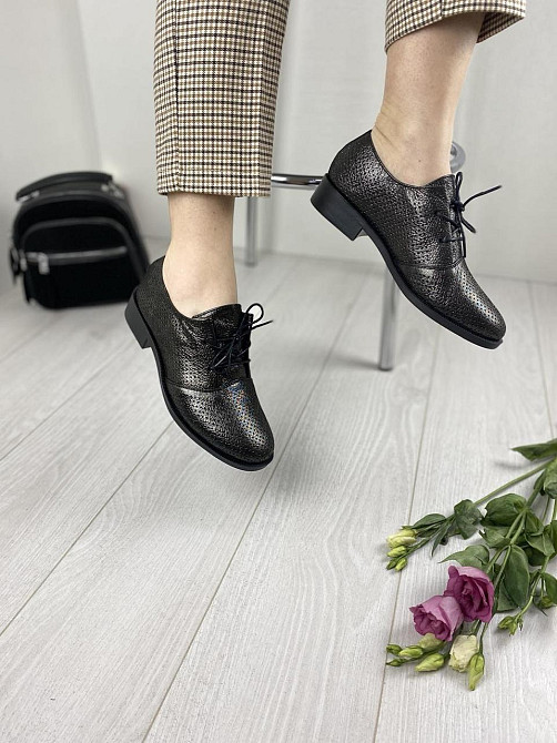 VIKTTORIO Туфлі жіночі VIKTTORIO 222 бронзовий (весна-літо, шкіра натуральна) (3132) Коломыя - изображение 3