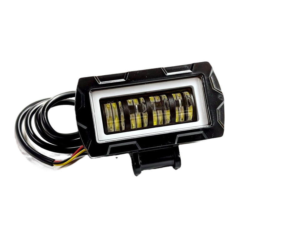 Світлодіодна фара StarLight HP-GZD-307-01 ближнє світло (біле+жовте) + DRL 12/24V Харків - фото 1