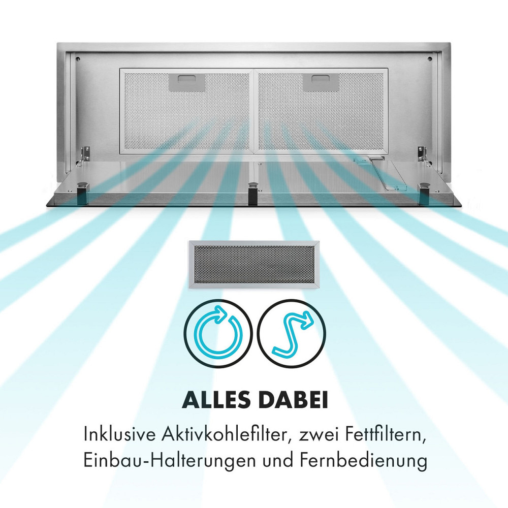 Потолочная вытяжка High Line 90 см 410 м3/ч 75 Вт 3 уровня пульт дистанционного управления черный 90 см Ровно - изображение 9